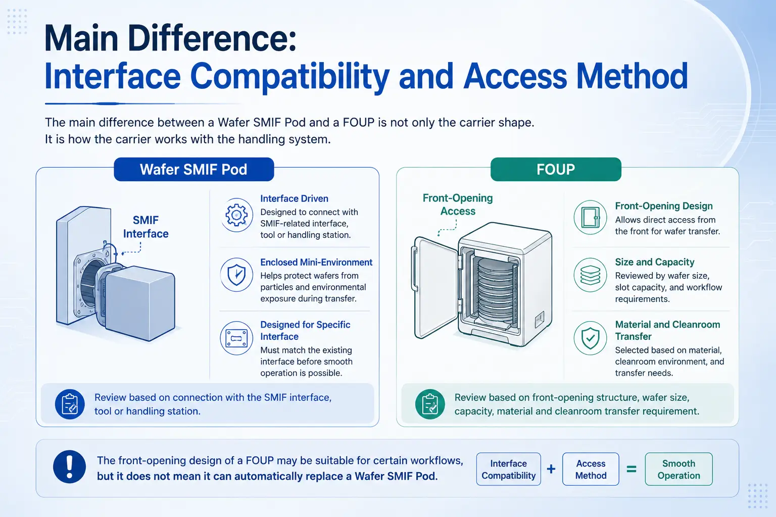 Main Difference Interface Compatibility and Access Method