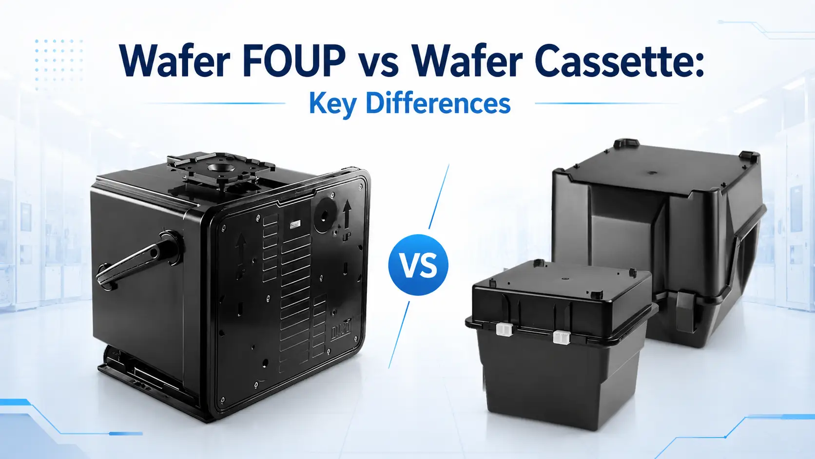 Wafer FOUP vs Wafer Cassette Key Differences