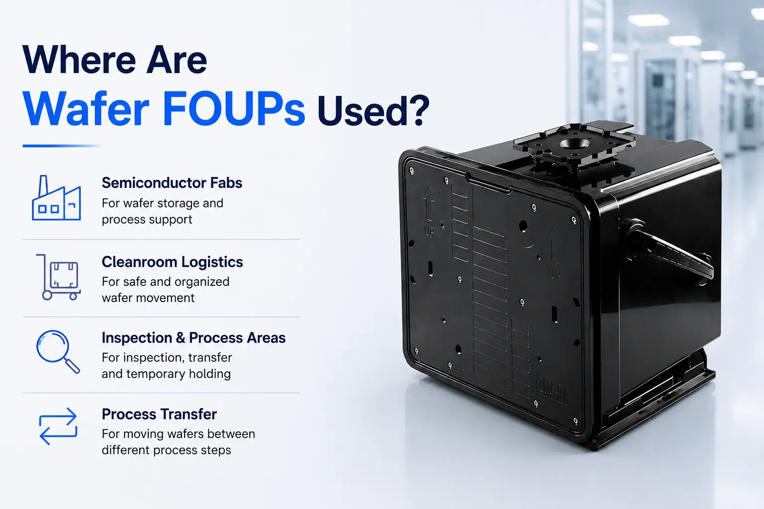 Where Are Wafer FOUPs Used