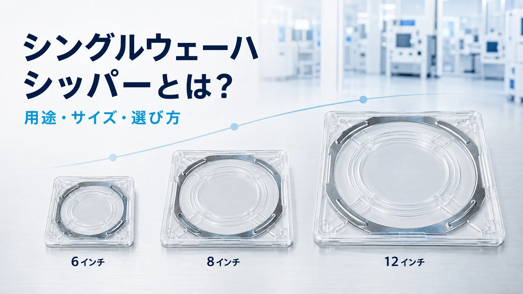 シングルウェーハシッパーとは？用途・サイズ・選び方
